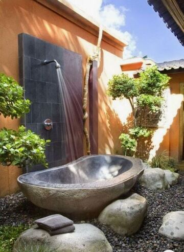 Baignoire de jardin