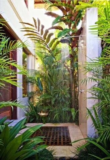 Douche de jardin