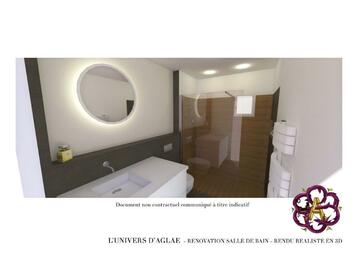 Rénovation d'une salle de bain à Castries