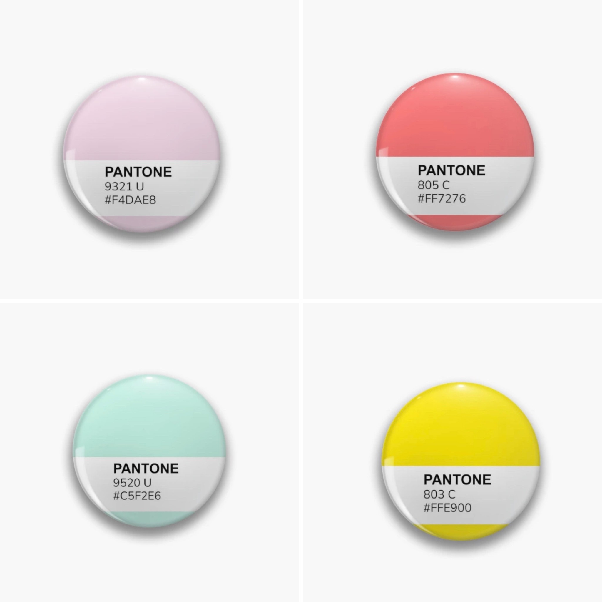 Couleurs Pantone